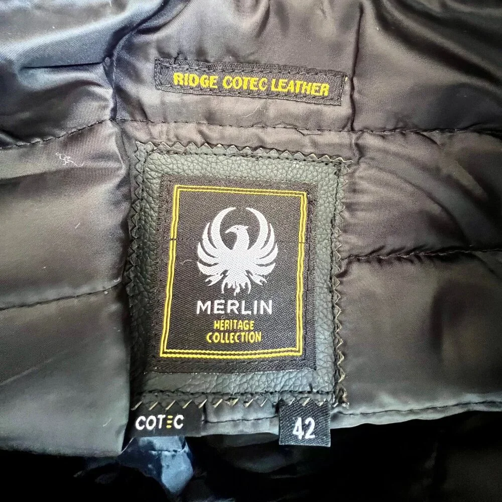 Merlin Ridge Motorcycle Leather Jacket - Picture 6 of 7